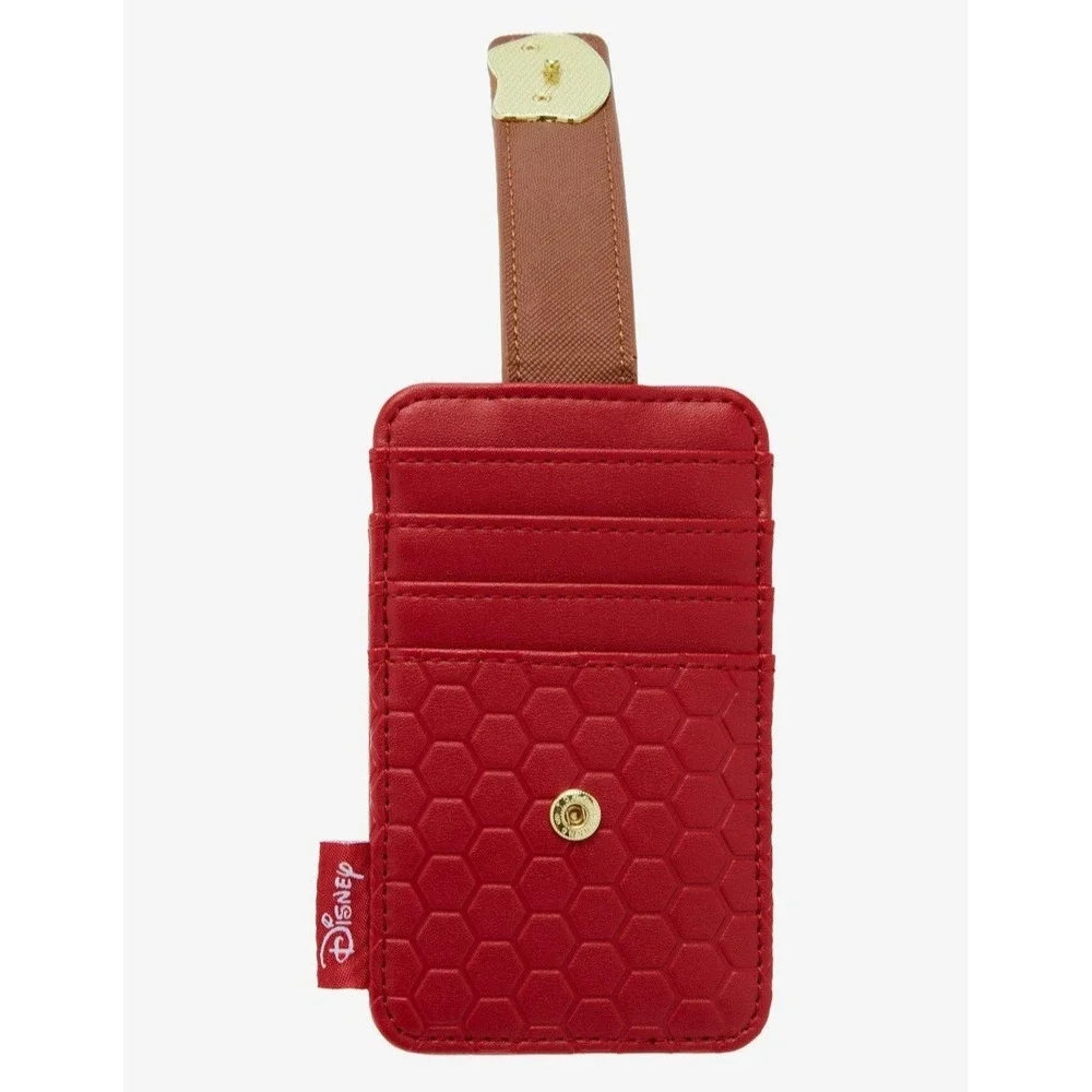 NEW EXCLUSIVE Loungefly Disney Winnie the Pooh Honeycomb Red‎ Cardholder
